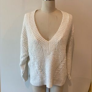 UGG white long sleeve sweater